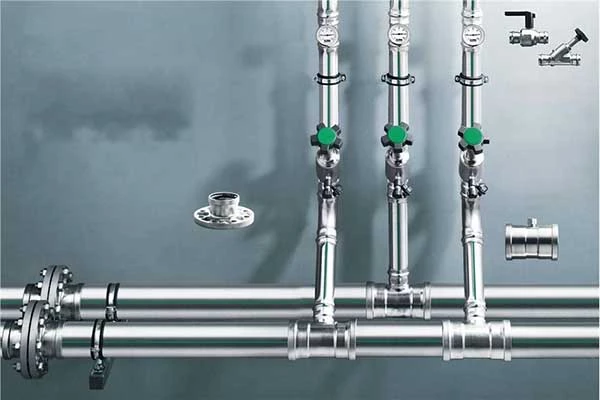 Stainless Steel Water Pipe System
